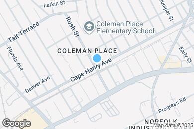 Map image of the property - 3744 Cape Henry Ave