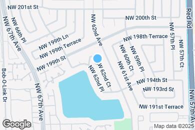 Map image of the property - 19662 NW 62nd Ct