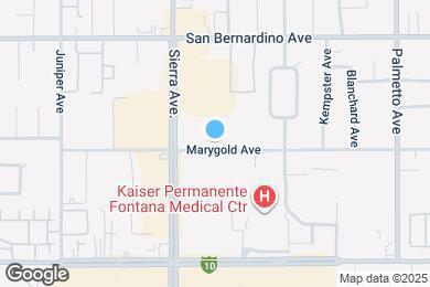 Map image of the property - 16970 Marygold Ave
