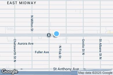 Map image of the property - 834 University Ave W