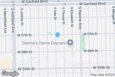 Map image of the property - 5711 S Ada St