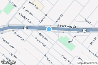 Map image of the property - 3449 W Parkway St