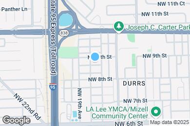 Map image of the property - 1717 NW 8th Pl