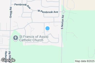 Map image of the property - 850 W Hickory Nut Ct