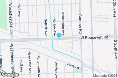 Map image of the property - 9909 W Roosevelt Rd