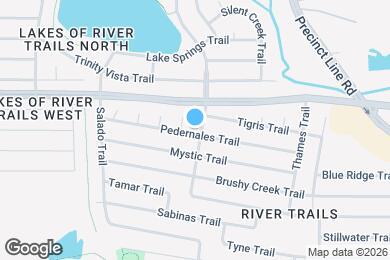 Map image of the property - 2951 Seguin Trail