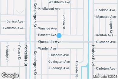 Map image of the property - 21262 Quesada Ave