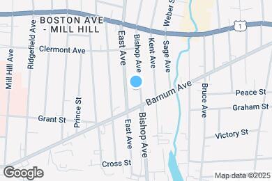 Map image of the property - 565 Bishop Ave