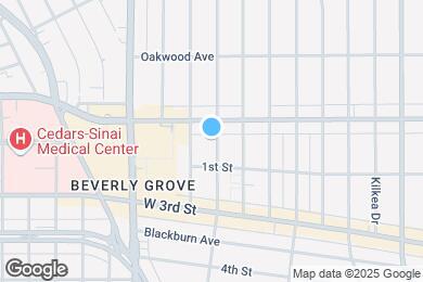 Map image of the property - 131 N. Orlando Ave Los Angeles, CA 90048