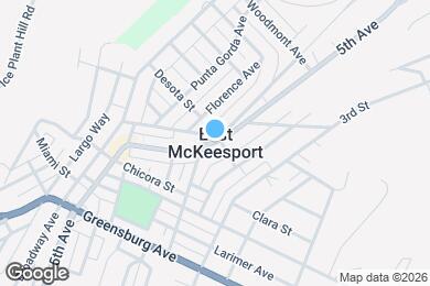 Map image of the property - 825 5th Ave