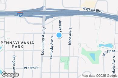 Map image of the property - 1416 Jersey Ave S