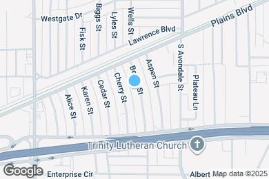 Map image of the property - 1916 Beech St