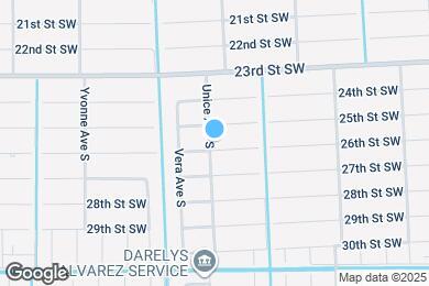 Map image of the property - 3514 26th St SW
