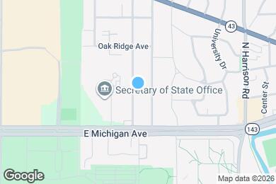 Map image of the property - Highland Apartments (Highland Caddis, LLC)