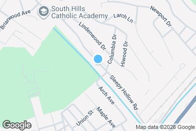 Map image of the property - Sleepy Hollow Apartments