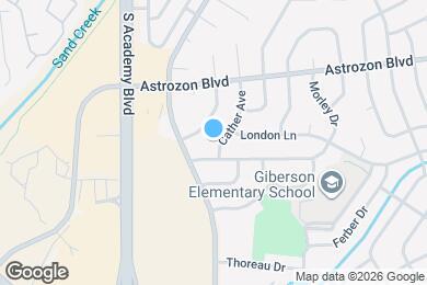 Map image of the property - 2640 Cather Ave
