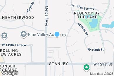 Map image of the property - 6811 W 149th Terrace