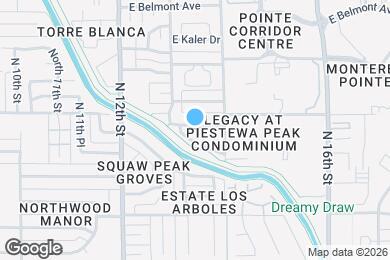 Map image of the property - 1319 E Orangewood Ave