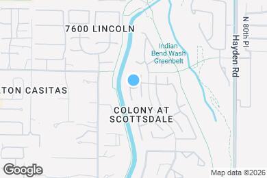 Map image of the property - 6439 N 77th Pl