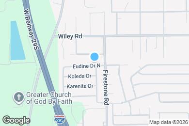 Map image of the property - 7147 Eudine Dr N