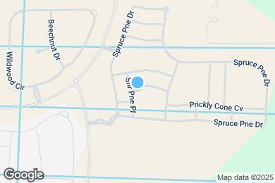 Map image of the property - 14208 Lace Bark Ln