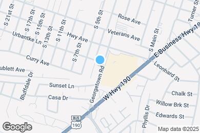 Map image of the property - 1206 Georgetown Rd