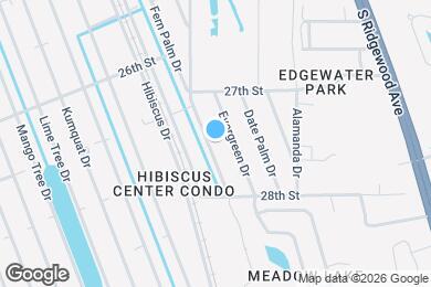 Map image of the property - 2735 Fern Palm Dr