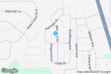Map image of the property - 4070 Magnolia Dr
