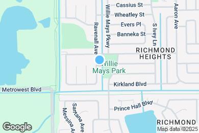 Map image of the property - 2103 Ravenall Ave