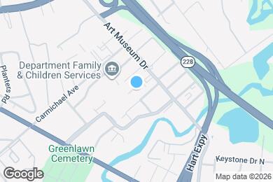 Map image of the property - 4606 Wood Ave