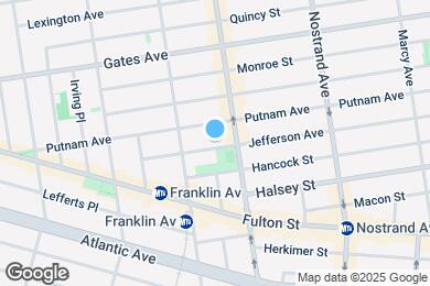 Map image of the property - 67 Jefferson Ave