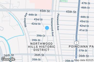 Map image of the property - 4106 N Terrace Dr