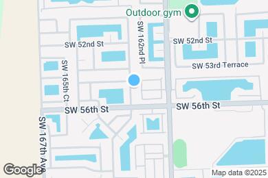 Map image of the property - 5501 SW 163rd Ct