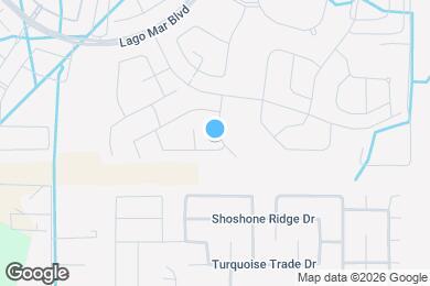 Map image of the property - 2119 Del Mar Dr