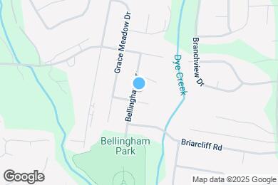 Map image of the property - 1322 Bellingham Dr