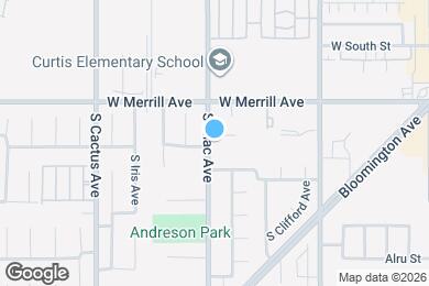 Map image of the property - 491 W Carter St