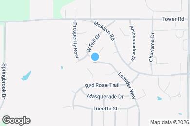 Map image of the property - 5213 Leander Way