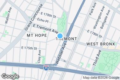 Map image of the property - 1875 Carter Ave