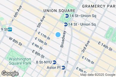 Map image of the property - 44 E 12th St
