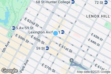 Map image of the property - 799 Lexington Ave