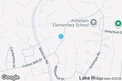 Map image of the property - 11968 Cotton Mill Dr