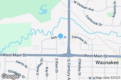 Map image of the property - Sunset Lane Apartments