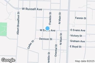 Map image of the property - 1813 Franklin St