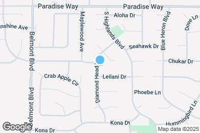 Map image of the property - 2000 Diamond Head Way