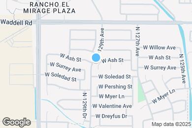 Map image of the property - 12824 W Ash St