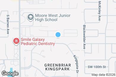 Map image of the property - 1416 SW 96th St