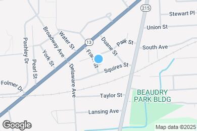 Map image of the property - 17 Frank St