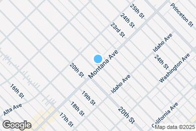 Map image of the property - 2107 Montana Ave