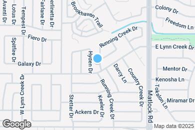 Map image of the property - 6504 Running Creek Dr