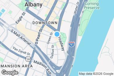 Map image of the property - The Argus Apartments